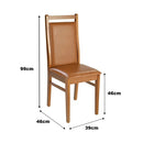 Conjunto 6 Cadeiras em Madeira Maciça - Ninho Móveis