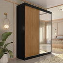 Guarda-Roupa 2 Portas de Correr com Espelho - Ninho Móveis