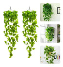 2 Pendentes De Jiboia Artificial - Ninho Móveis