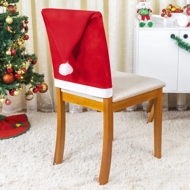 Capa Encosto Cadeira Natal Veludo - Ninho Móveis