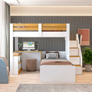 Beliche Comfort Solteiro Adulto com Escrivaninha - Ninho Móveis