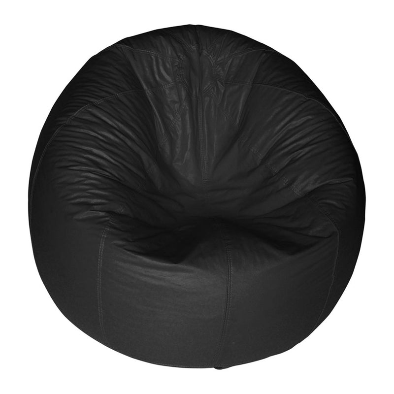 Puff Redondo Preto - Ninho Móveis