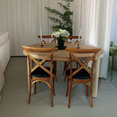 Conjunto 4 Cadeiras feitas com Madeira Reflorestada - Ninho Móveis