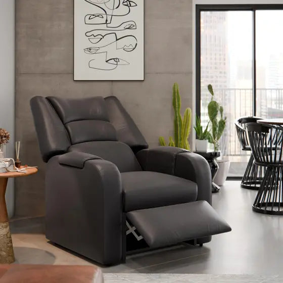 Poltrona do Papai em Couro - Ninho Móveis