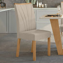 Conjunto 6 Cadeiras Estofadas em Linho Premium - Ninho Móveis