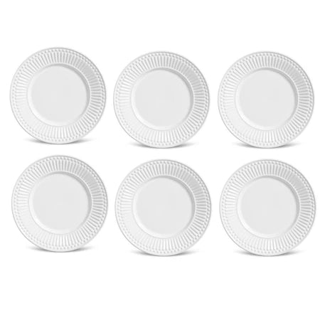 Conjunto com 6 Pratos de Sobremesa Roma - Ninho Móveis