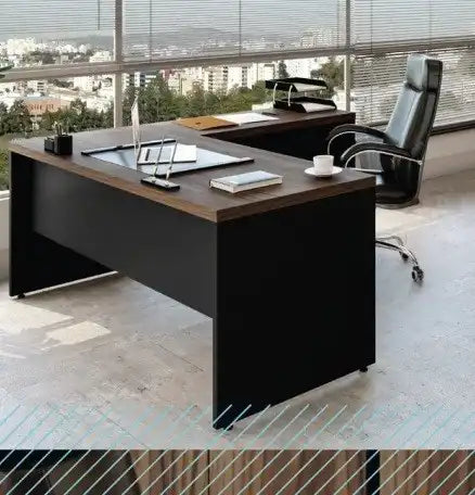 Mesa em L para Escritorio e Quarto - Ninho Móveis