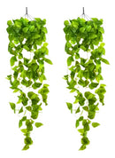 2 Pendentes De Jiboia Artificial - Ninho Móveis