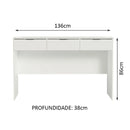 Penteadeira Camarim 3 Gavetas - Ninho Móveis