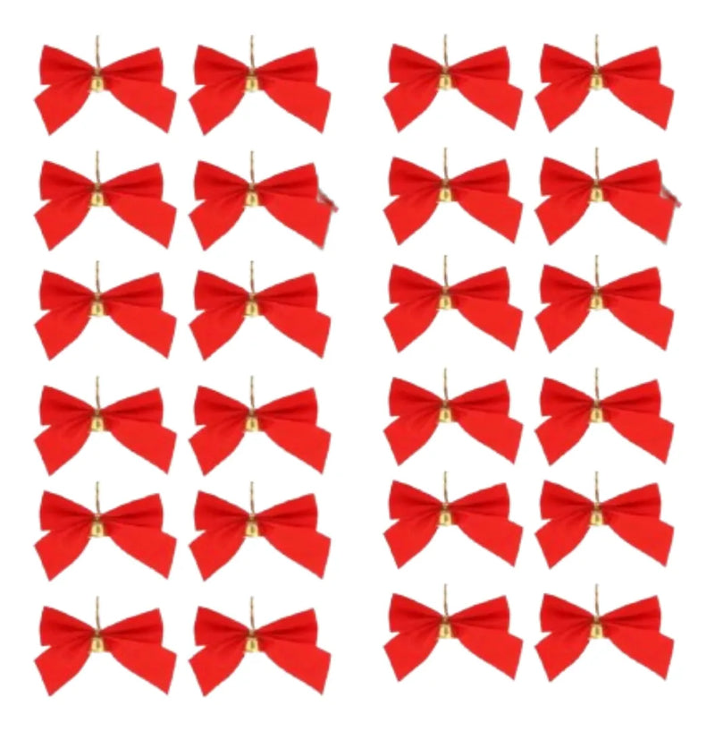 Kit 140 Enfeites Pendentes Árvore Natal - Ninho Móveis