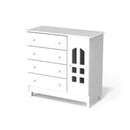 Cômoda de Bebê 4 Gavetas 1 Porta - Ninho Móveis