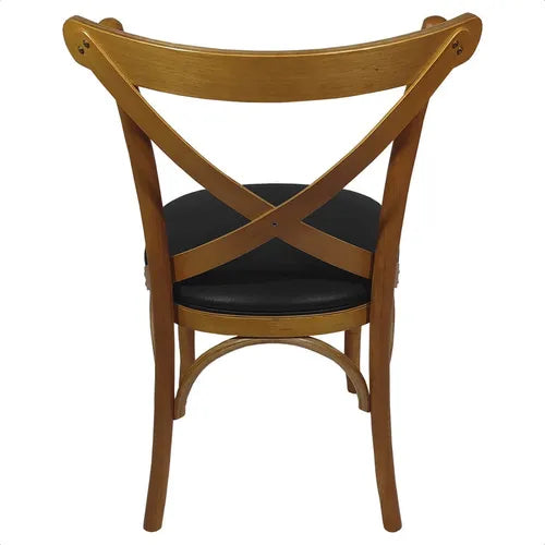 Conjunto 4 Cadeiras feitas com Madeira Reflorestada - Ninho Móveis