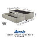 Base para Cama de Solteiro com Gaveta - Ninho Móveis