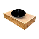 Bancada de Madeira Maciça com Cuba - Ninho Móveis