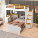 Beliche Comfort Solteiro Adulto com Escrivaninha - Ninho Móveis