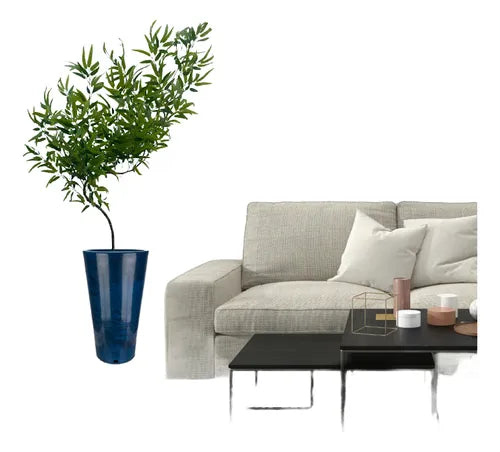 Planta Artificial Realista Mossô Curvado - Ninho Móveis