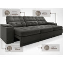 Sofá Valencia com Porta Copos - Ninho Móveis