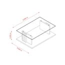 Mesa de Centro Céleste - Ninho Móveis