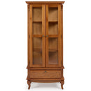 Cristaleira 2 Portasem Madeira Maciça de Taeda - Ninho Móveis