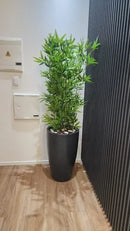 Planta Artificial Realista Bambu Frondoso - Ninho Móveis