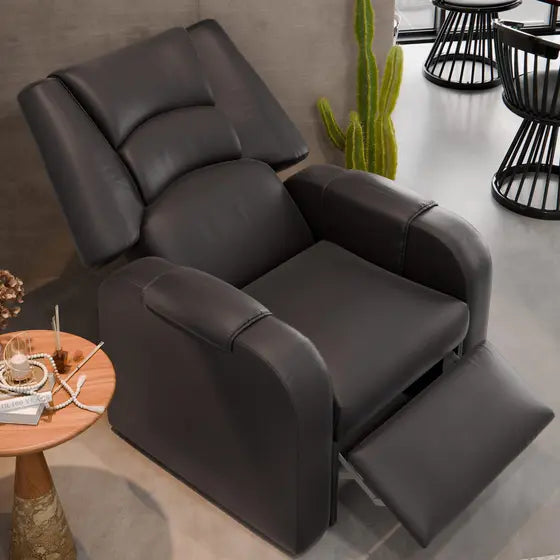 Poltrona do Papai em Couro - Ninho Móveis