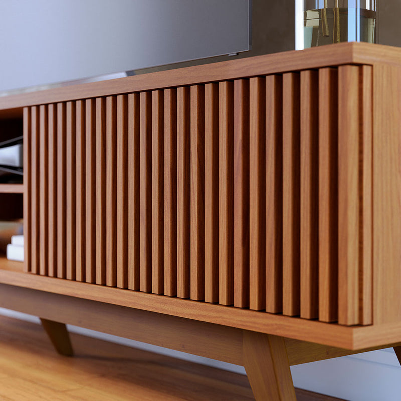 Rack Avalon Ripado - Ninho Móveis