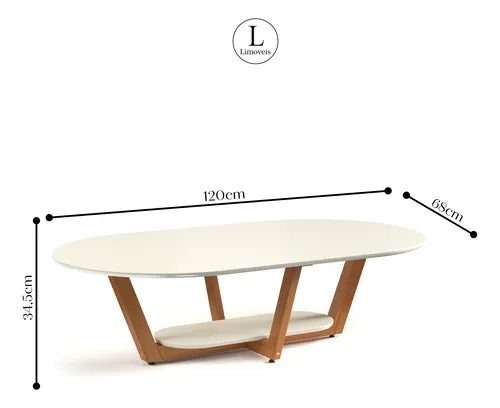 Mesa de Centro Linea - Ninho Móveis