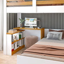 Beliche Comfort Solteiro Adulto com Escrivaninha - Ninho Móveis