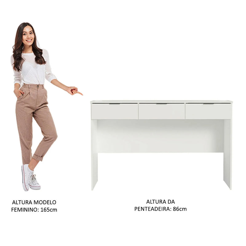 Penteadeira Camarim 3 Gavetas - Ninho Móveis