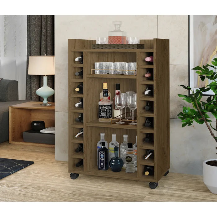 Adega Bar para 16 Garrafas - Ninho Móveis