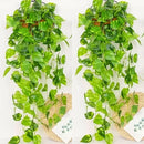 2 Pendentes De Jiboia Artificial - Ninho Móveis