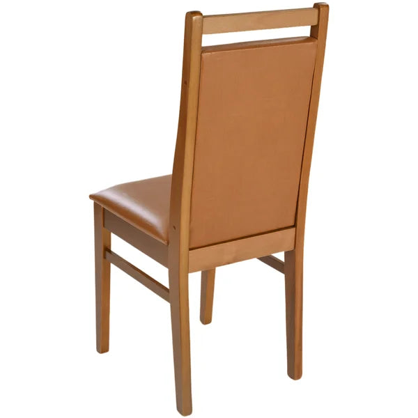 Conjunto 6 Cadeiras em Madeira Maciça - Ninho Móveis