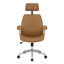 Cadeira de Escritório Ergonômica Executiva Caramelo - Ninho Móveis