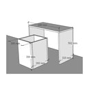 Organizador de Brinquedos 2 Caixas - Ninho Móveis