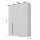 Guarda Roupa Infantil 4 Portas - Ninho Móveis