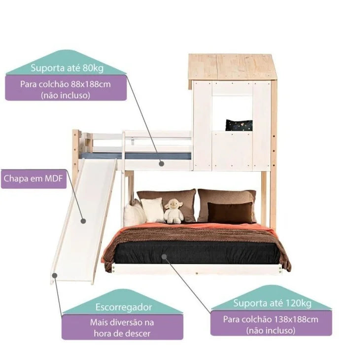 Beliche Casal Montessoriano - Ninho Móveis