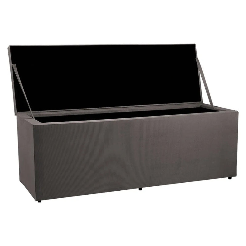 Calçadeira Báu 160cm em Suede - Ninho Móveis