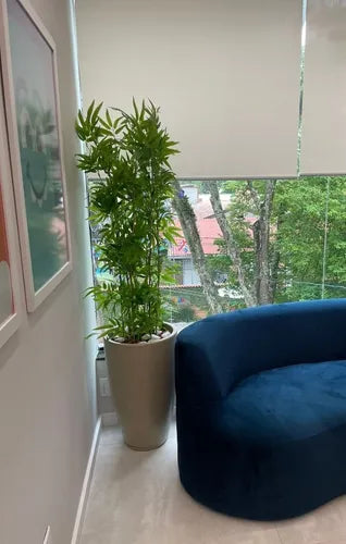 Planta Artificial Realista Bambu Frondoso - Ninho Móveis