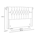 Cabeceira Cama Casal 140cm - Ninho Móveis