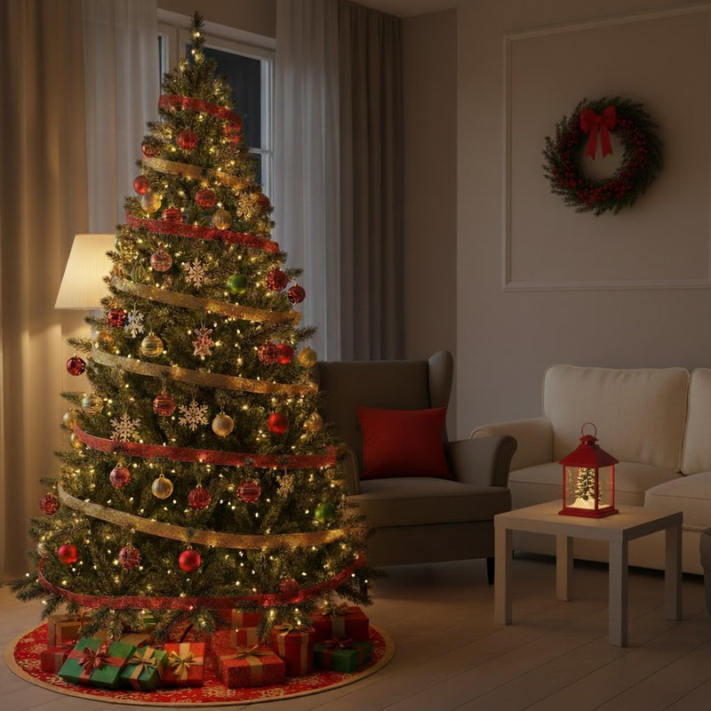 Árvore Natal Pinheiro Belga Luxo Premium - Ninho Móveis