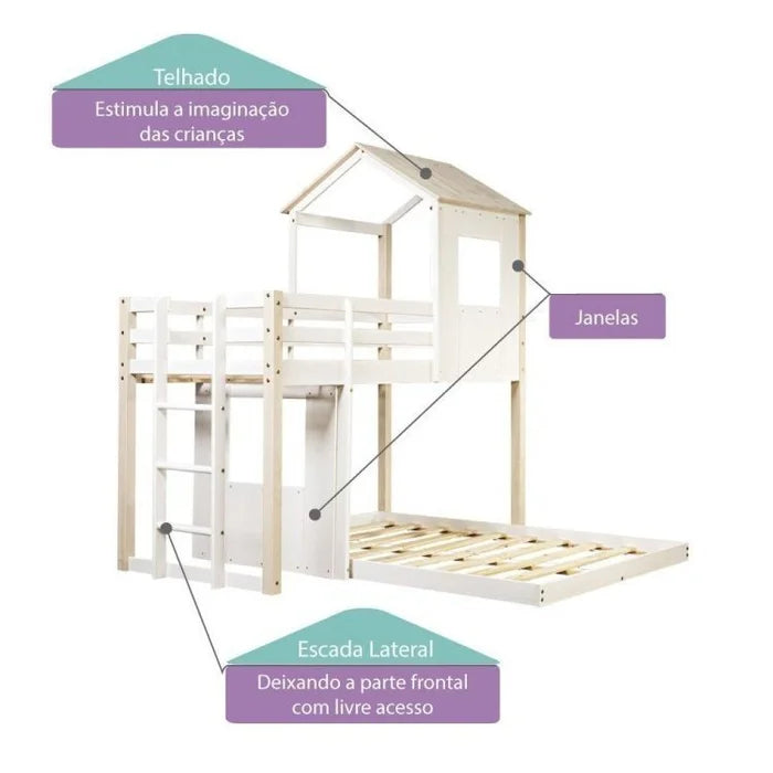 Beliche Casal Montessoriano - Ninho Móveis