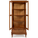 Cristaleira 2 Portasem Madeira Maciça de Taeda - Ninho Móveis