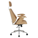 Cadeira de Escritório Ergonômica Executiva Caramelo - Ninho Móveis