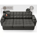 Sofá Valencia com Porta Copos - Ninho Móveis