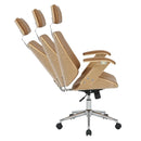 Cadeira de Escritório Ergonômica Executiva Caramelo - Ninho Móveis