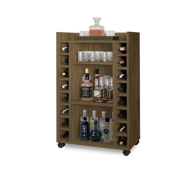 Adega Bar para 16 Garrafas - Ninho Móveis