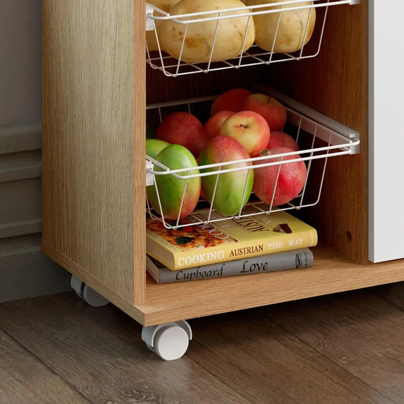 Fruteira/Balcão para Cozinha com 3 Portas - Ninho Móveis