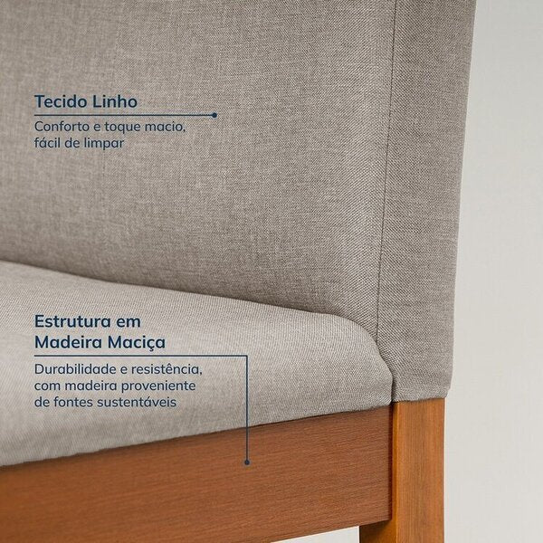 Conjunto Mesa De Jantar Balboa - Ninho Móveis