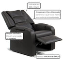 Poltrona do Papai em Couro - Ninho Móveis