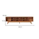 Rack Avalon Ripado - Ninho Móveis